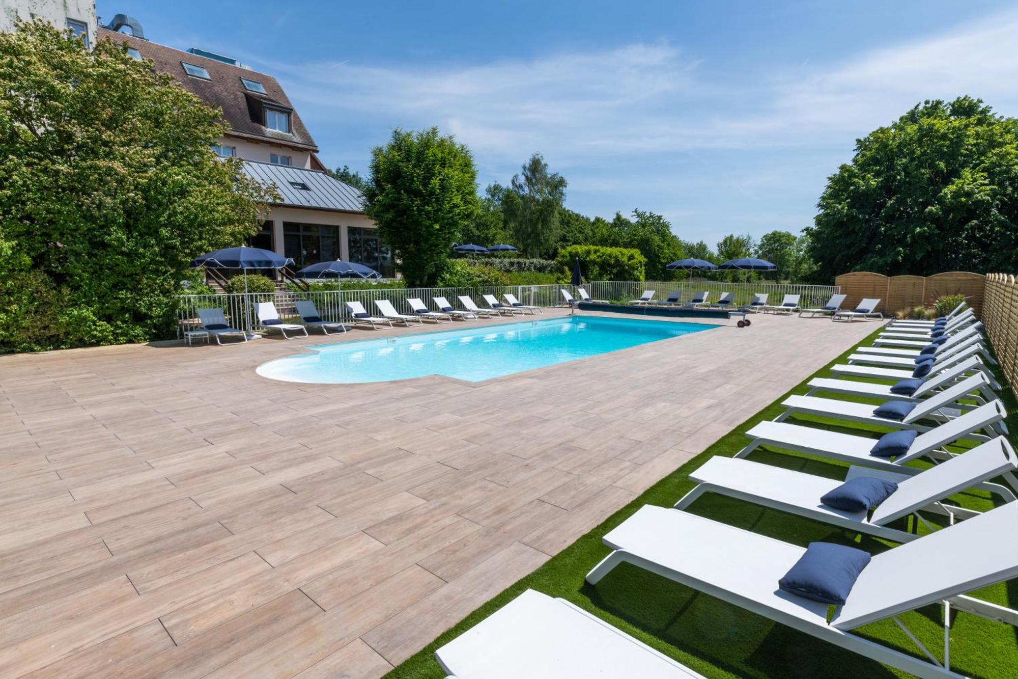 Hotel Les Jardins De Deauville 圣马丁奥克斯查 外观 照片